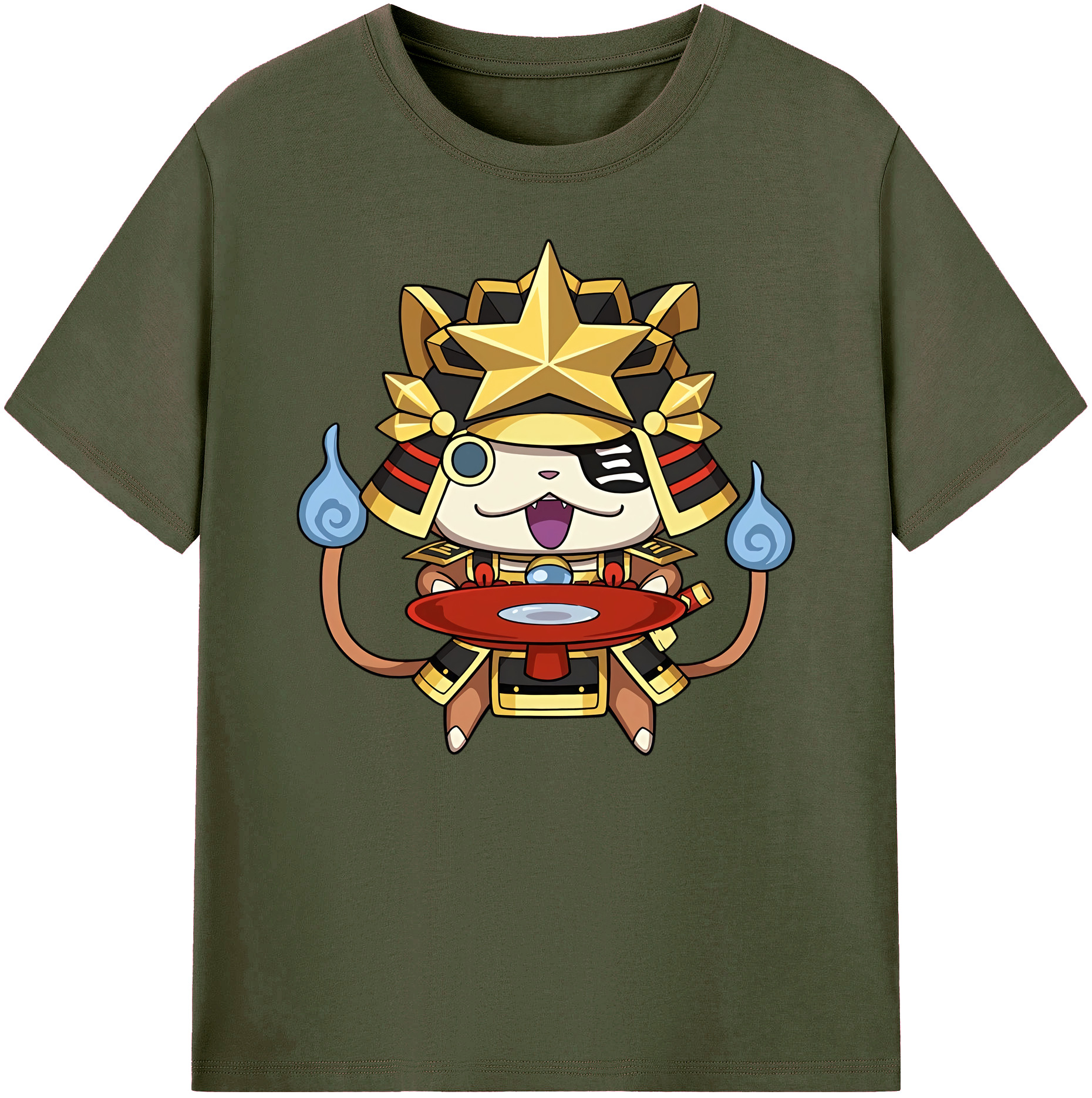 （画像用） 妖怪ウォッチ Yo-kai Watch 綿100％ メンズ半袖Tシャツ｜肌触りやわらか＆通気性